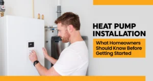 Heat pump installation